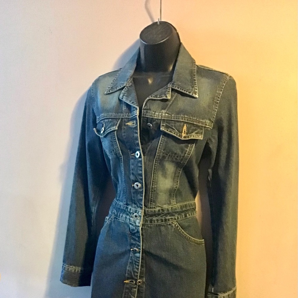 JEAN FULL LENGTH JACKET by MUDD